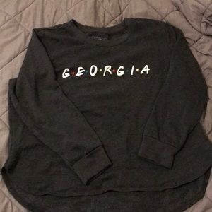 Women Georgia (friends style) sweater.